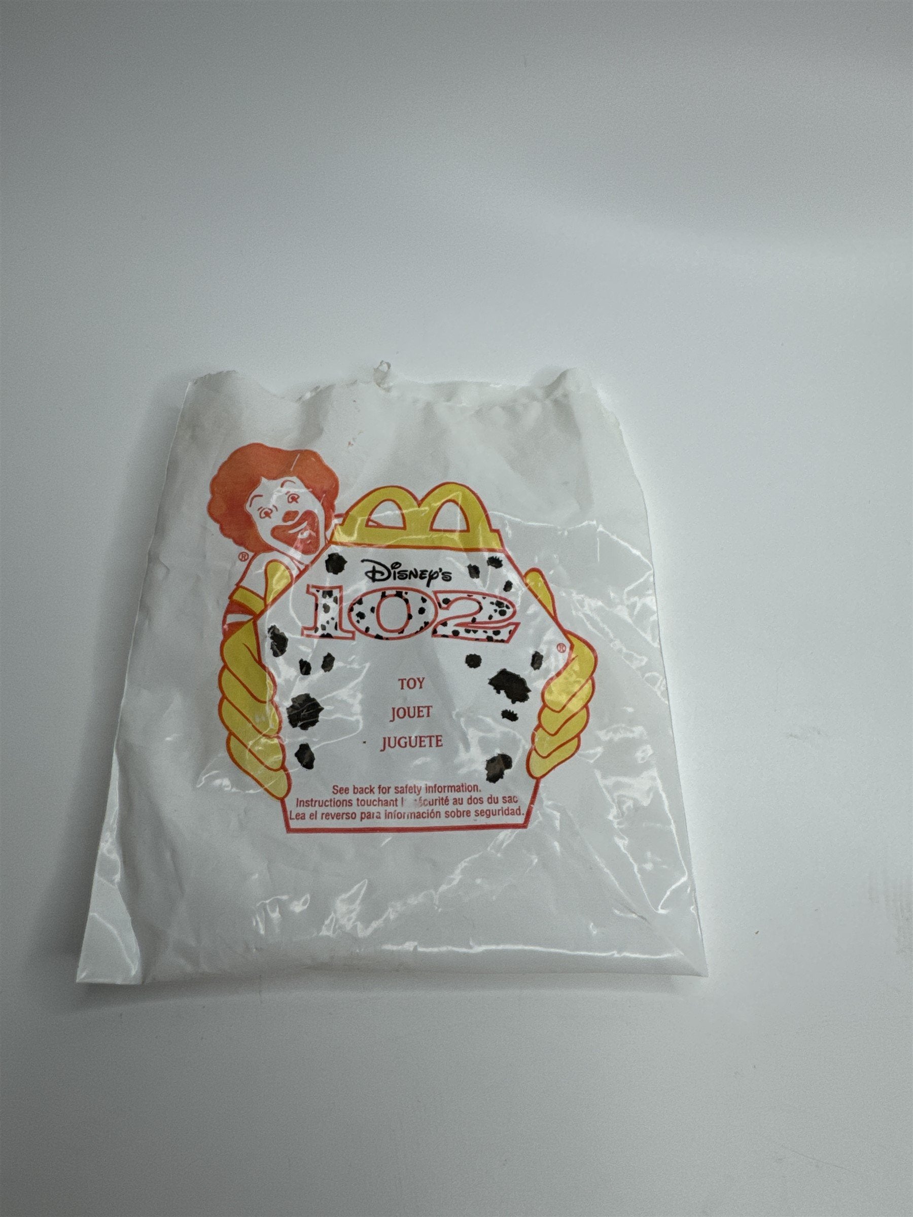 McDonalds Vintage 102 Dalmatians Dog in Sweater Happy Meal Toy 2000