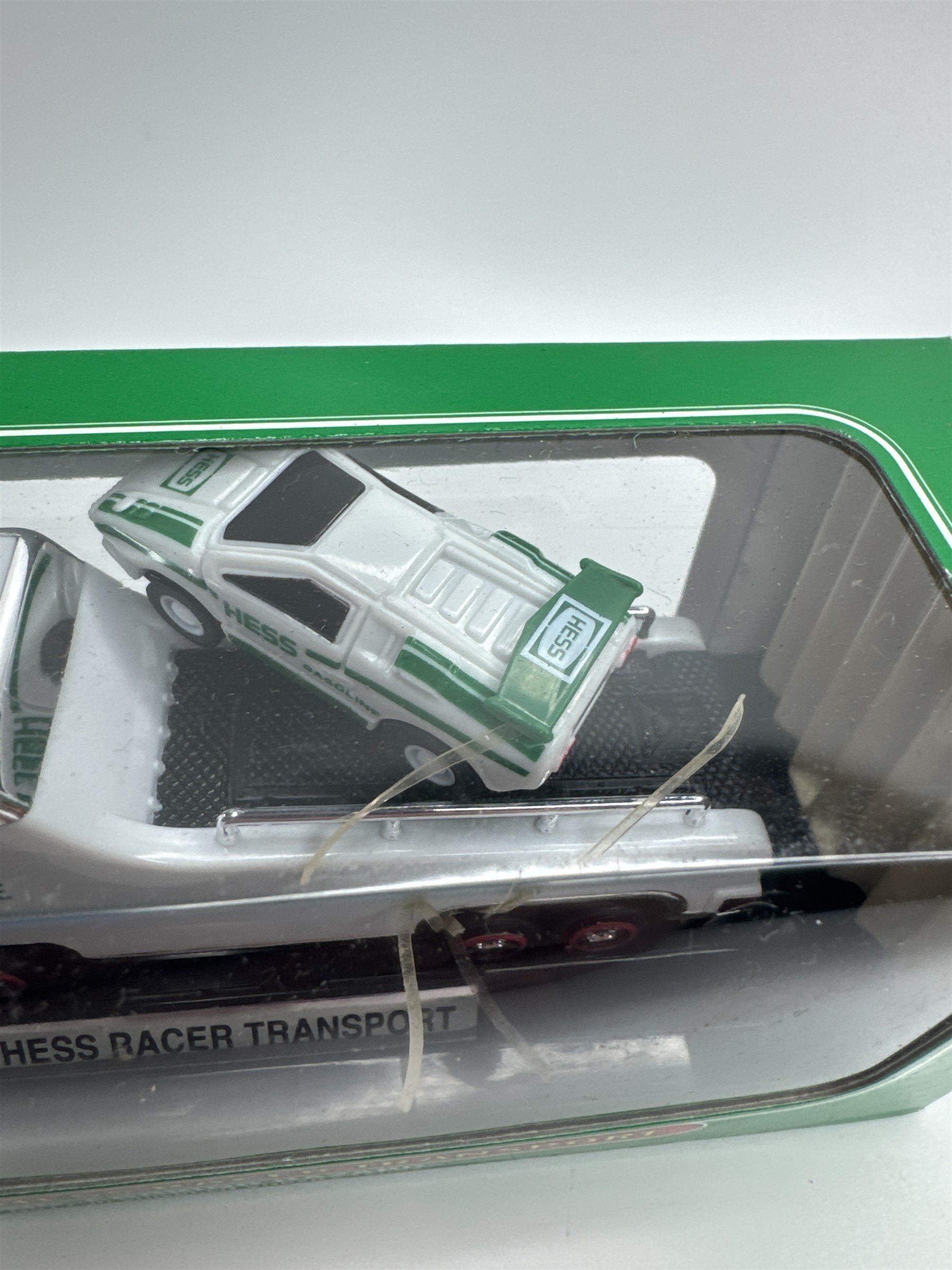 HESS 2001 Miniature Hess Racer Transport New in Box (Elastic Bands Snapped)