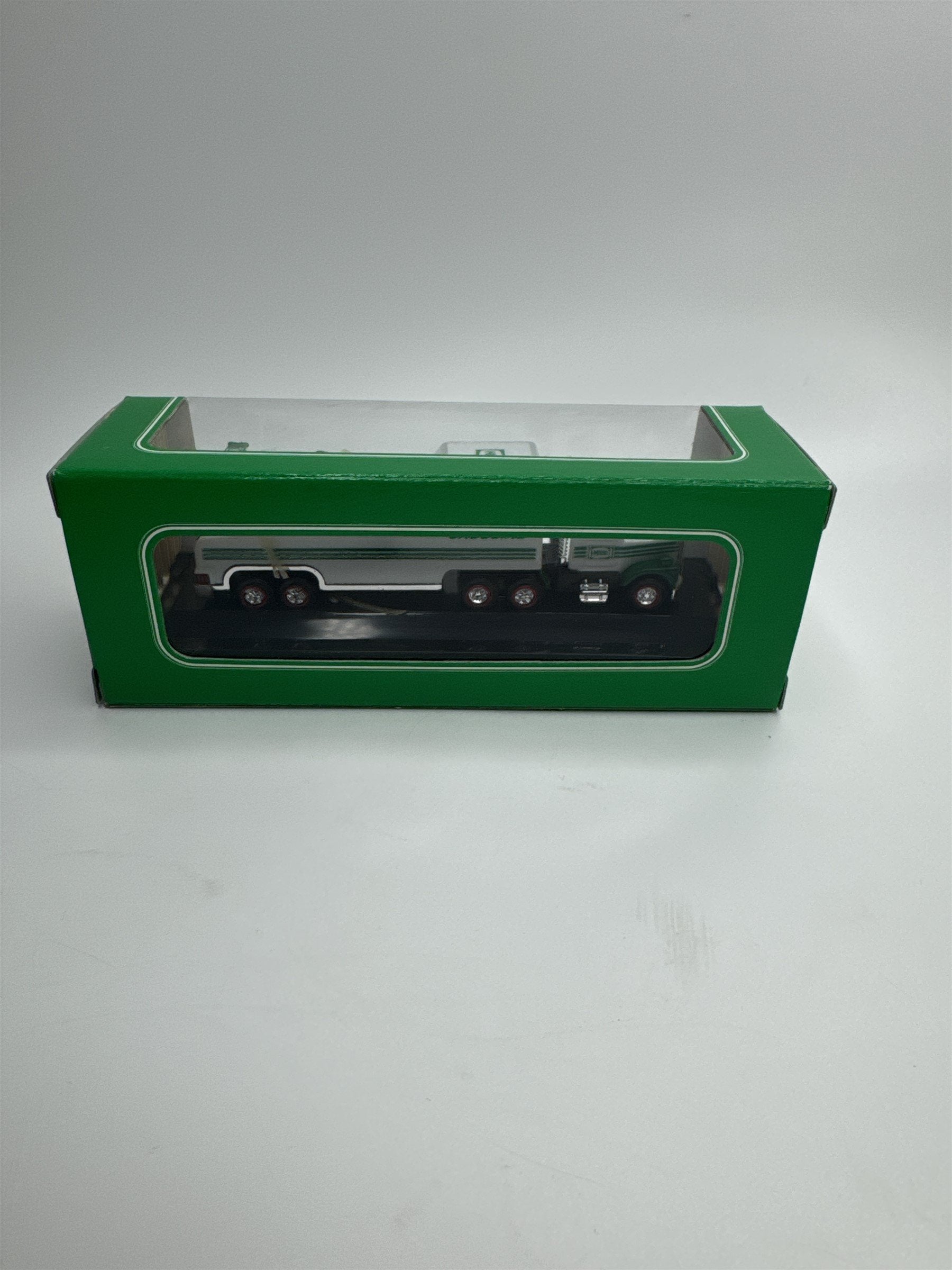 HESS 2001 Miniature Hess Racer Transport New in Box (Elastic Bands Snapped)