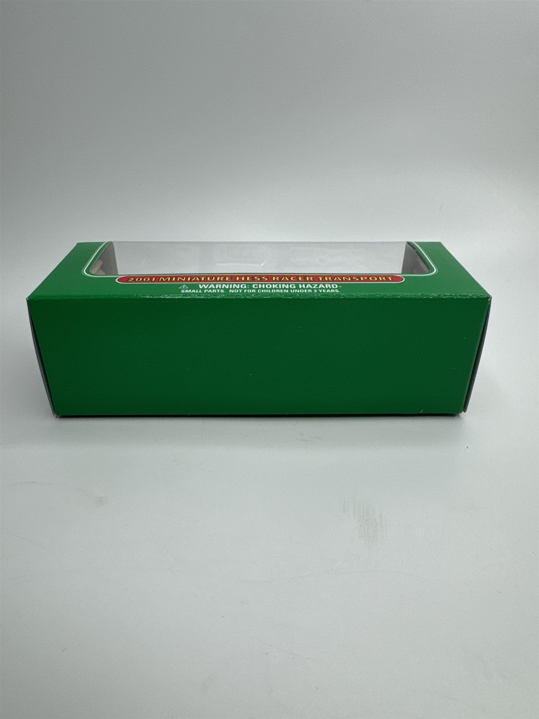 HESS 2001 Miniature Hess Racer Transport New in Box (Elastic Bands Snapped)