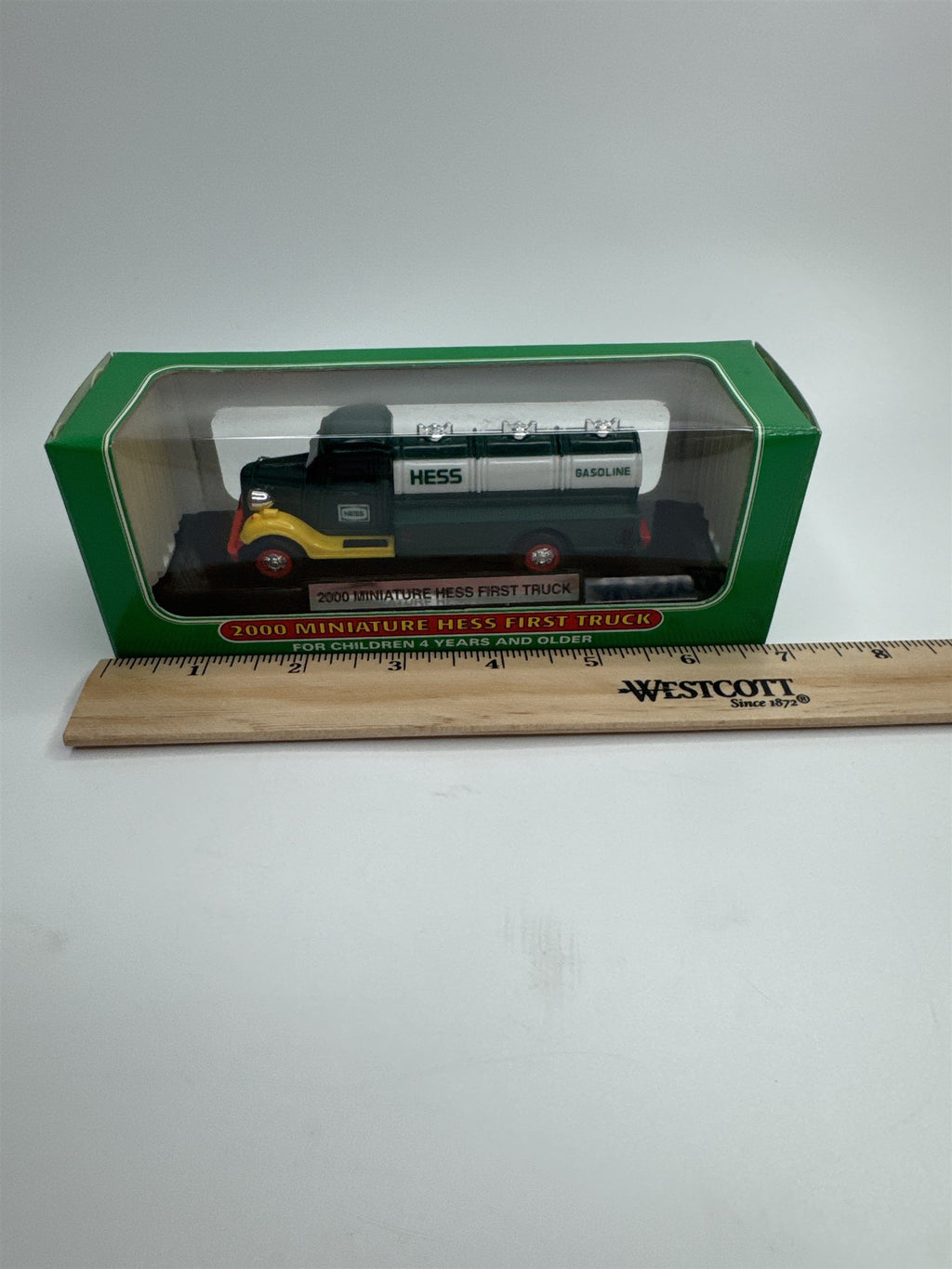 HESS 2000 Miniature Hess First Truck Gasoline Truck
