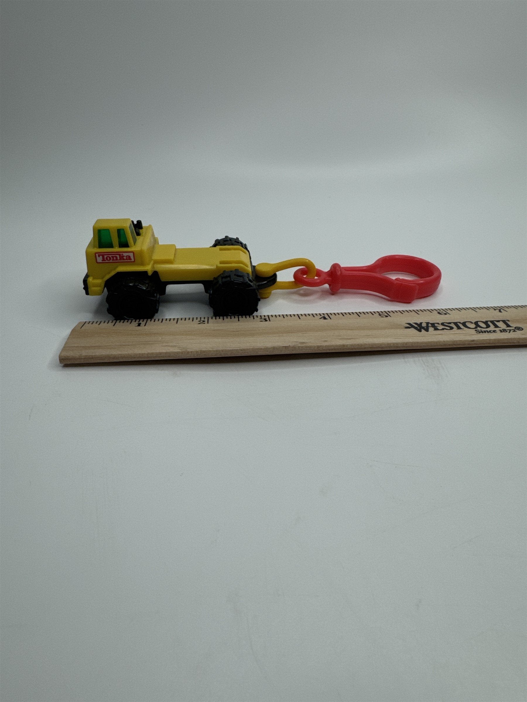 Vintage Yellow Tonka Truck 1999 Construction Truck /w Clip Wendys Kids Meal Toy