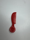 Vintage Strawberry Shortcake Doll Comb Red Plastic Miniature Comb