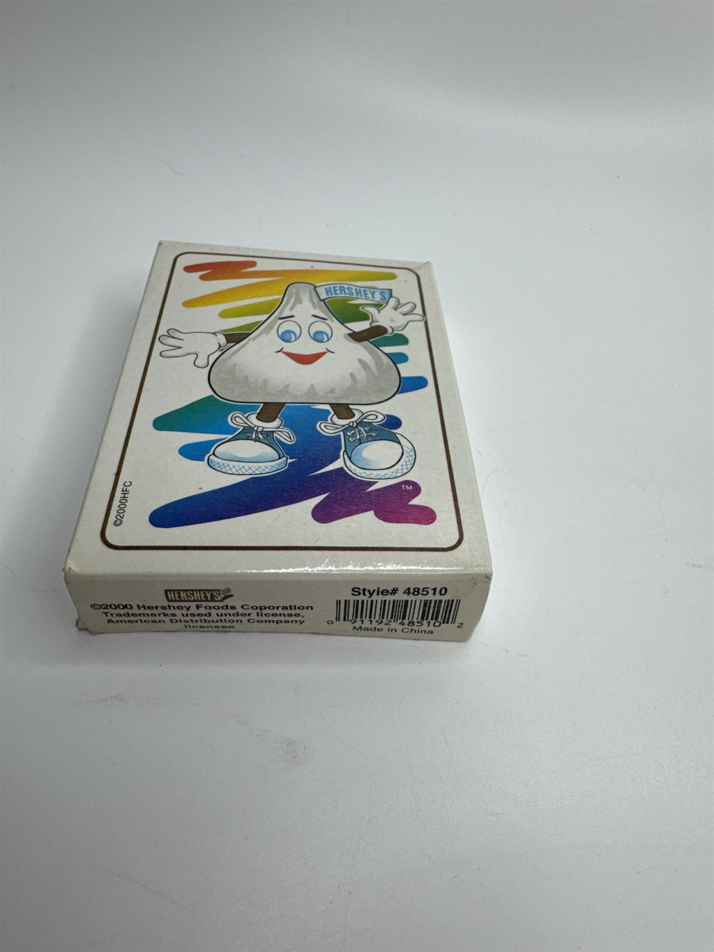 Vintage 2000 Hershey's Kiss Plastic Coated Poker Playing Cards NEW NOS
