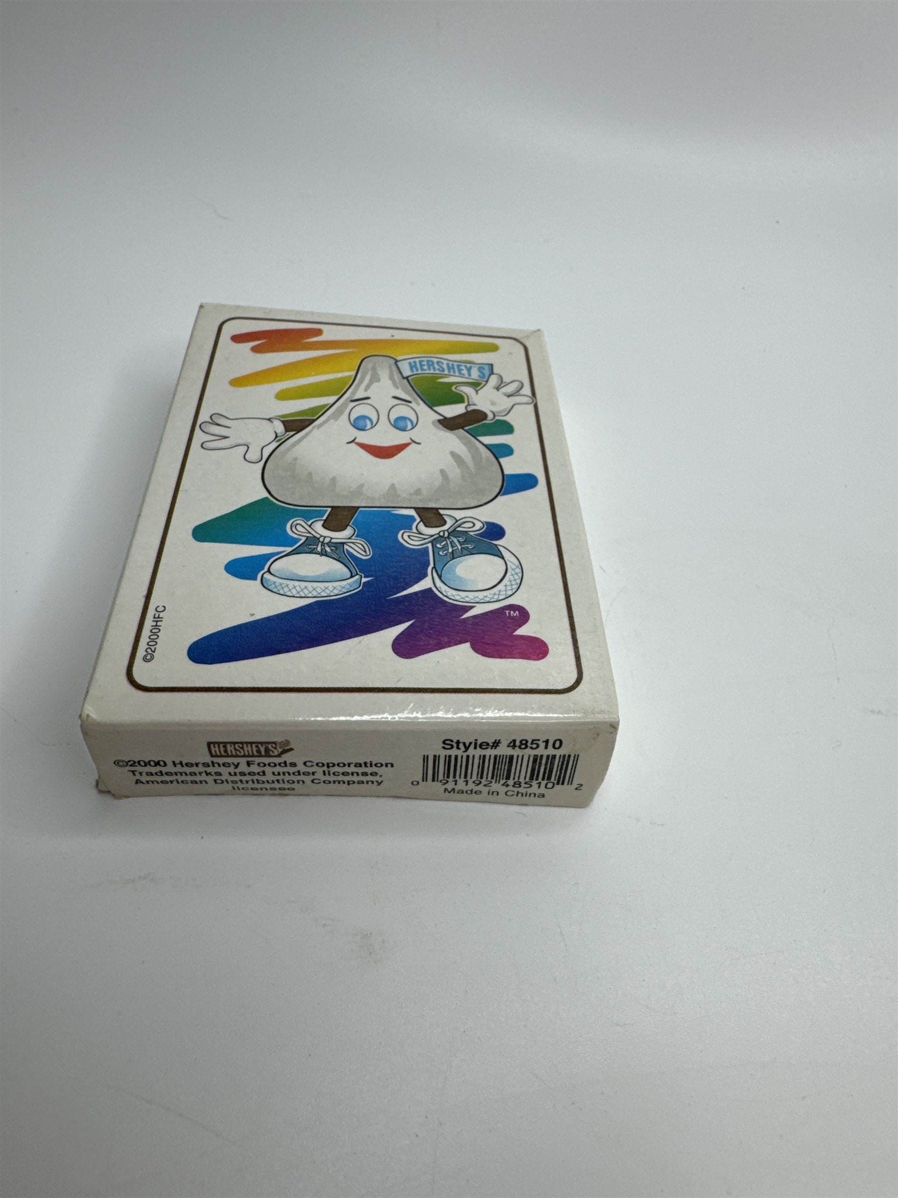 Vintage 2000 Hershey's Kiss Plastic Coated Poker Playing Cards NEW NOS