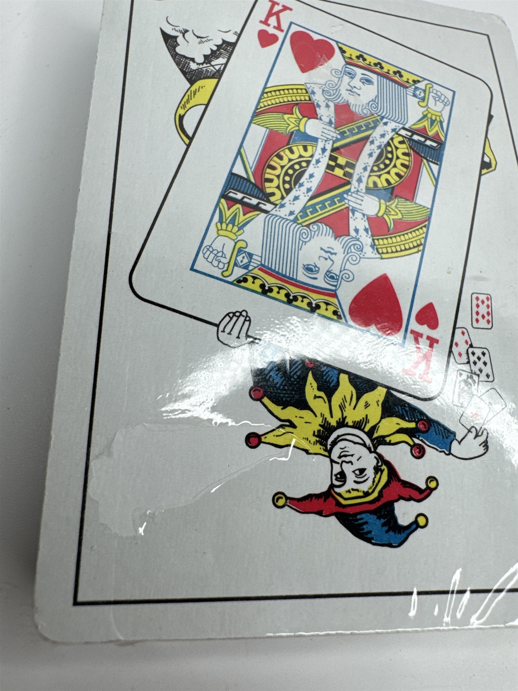 Vintage 2000 Hershey's Kiss Plastic Coated Poker Playing Cards NEW NOS