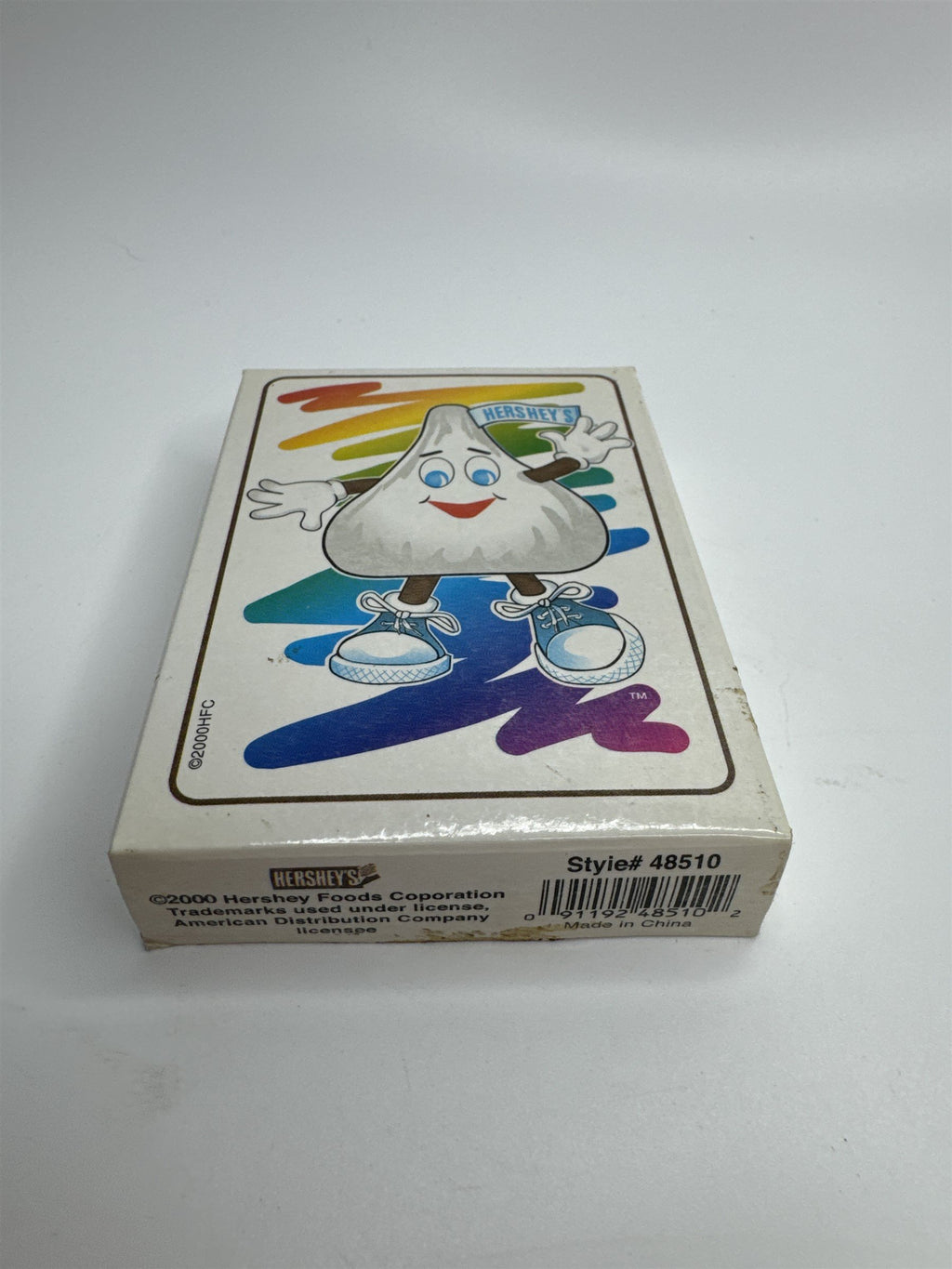 Vintage 2000 Hershey's Kiss Plastic Coated Poker Playing Cards NEW NOS