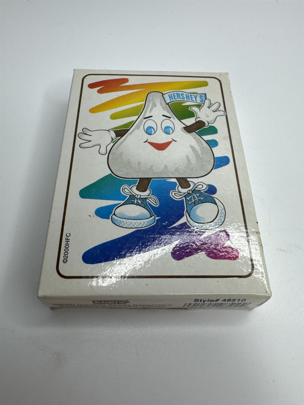 Vintage 2000 Hershey's Kiss Plastic Coated Poker Playing Cards NEW NOS