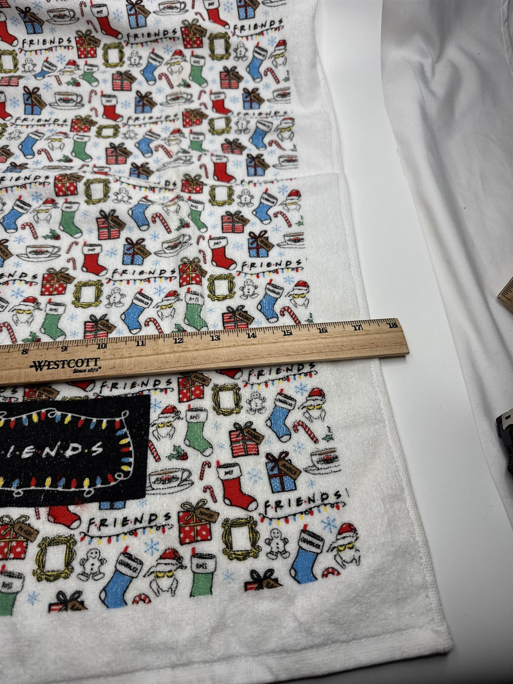 Friends TV Show Christmas Festive Holiday Kitchen Hand Towel