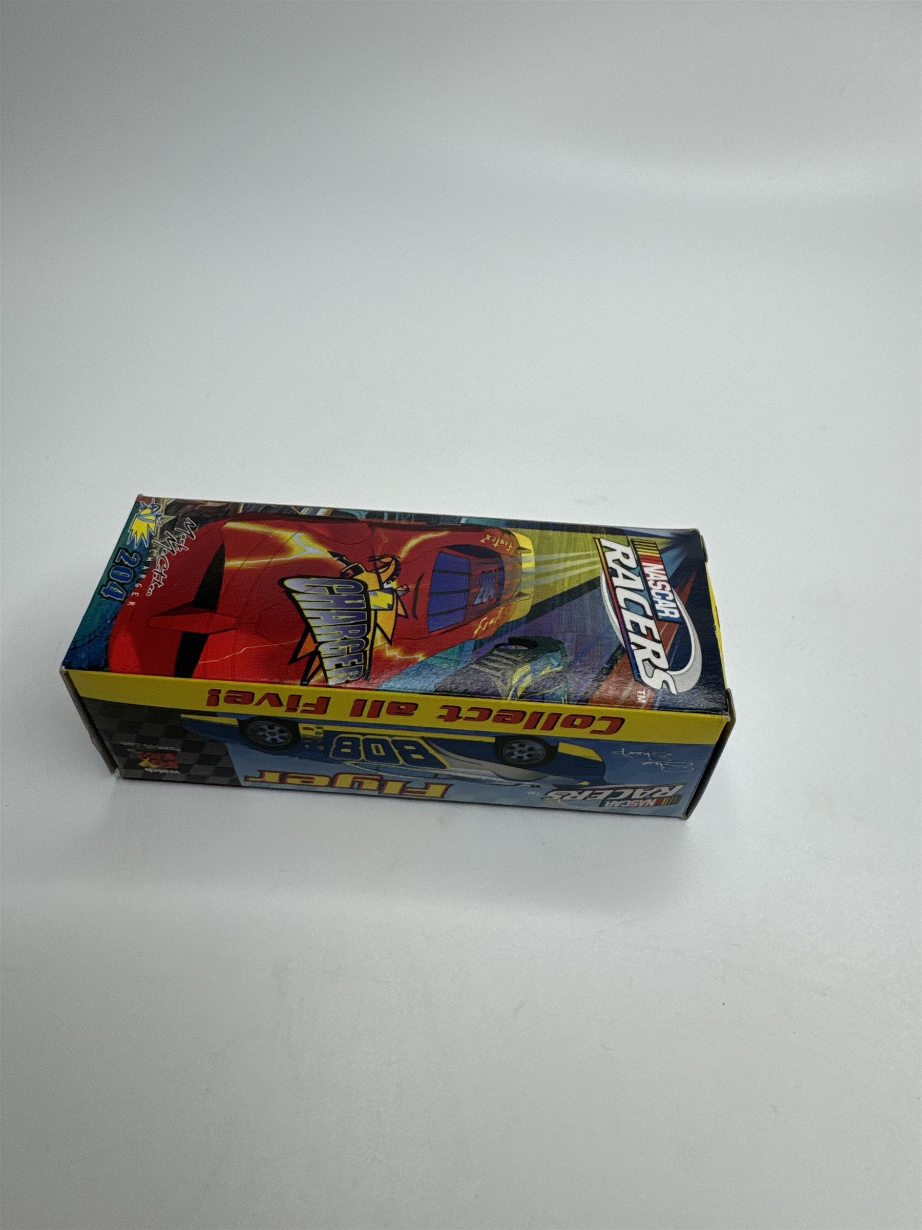 2001 Wendy's NASCAR Racers Flyer #808 Steve Sharp Pull Back 'n Go Kids Meal Toy