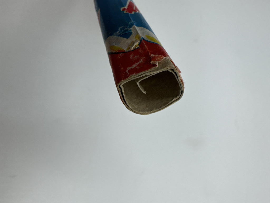 Vintage Parachute Toy 1960s Japan Blow Tube Birthday Party Favor "Parachut" Toy
