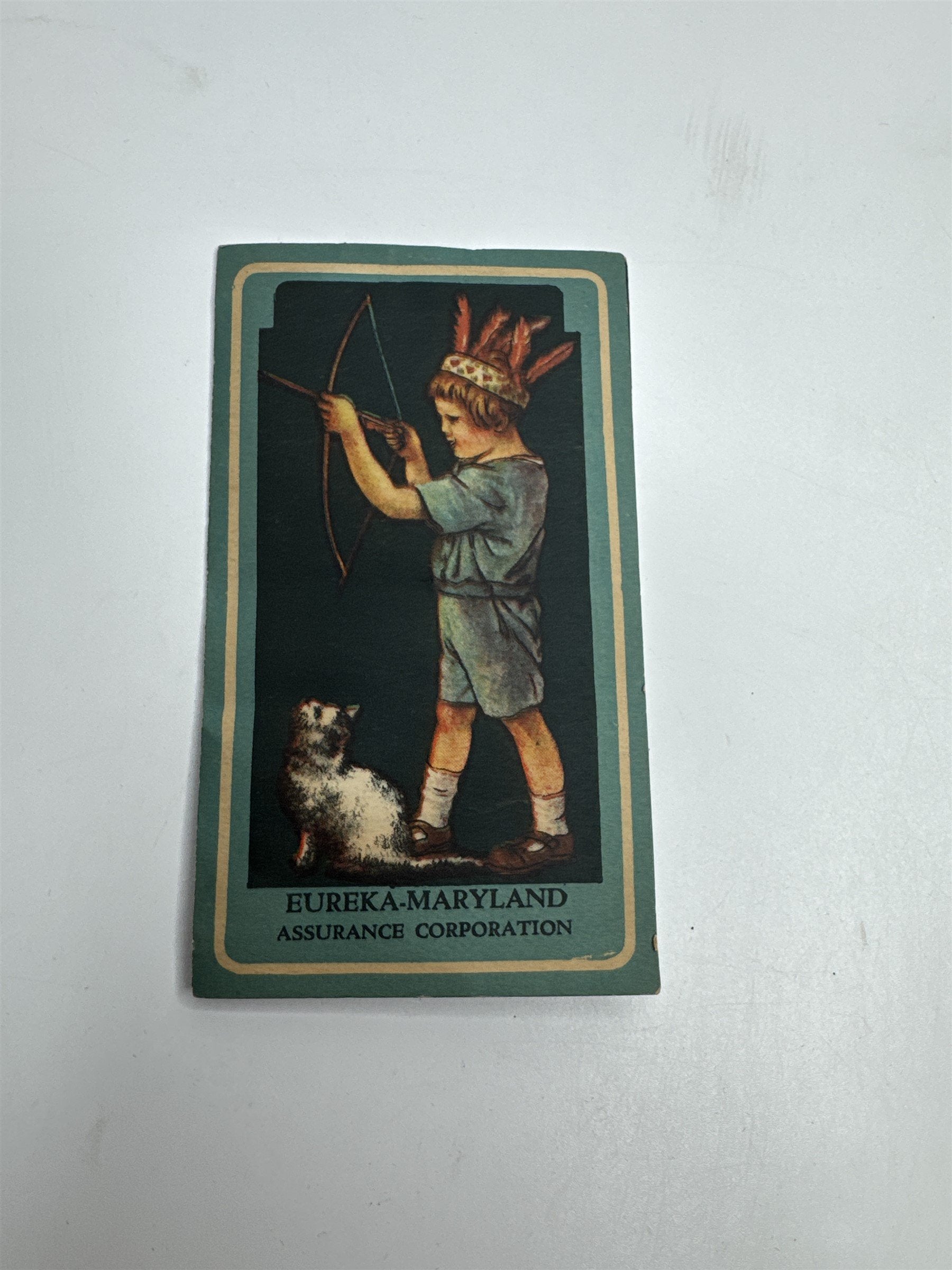 Vintage Eureka-Maryland Assurance Corporation Dix and Rands Sharps Germany Promo