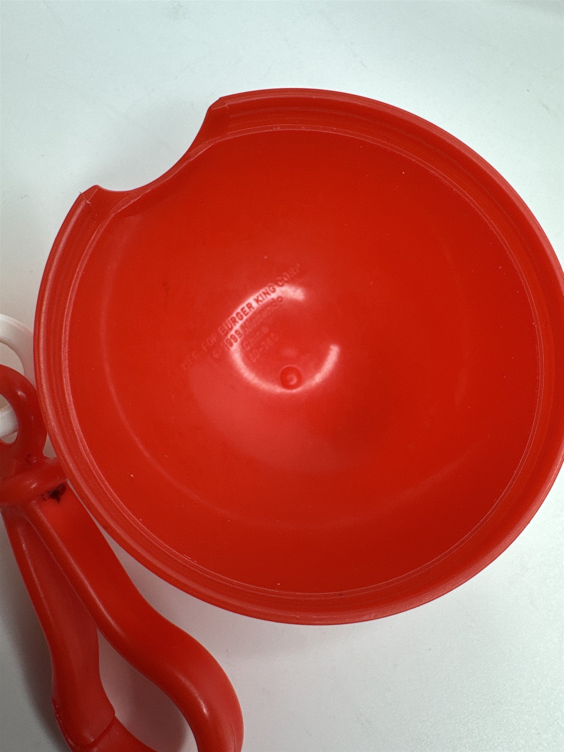 Vintage 1999 Nintendo Pokemon Burger King Kids Meal Empty Pokeball