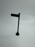 Vintage Green Hard Plastic Resin 4-1/4" Holiday Village Street Sign Post China