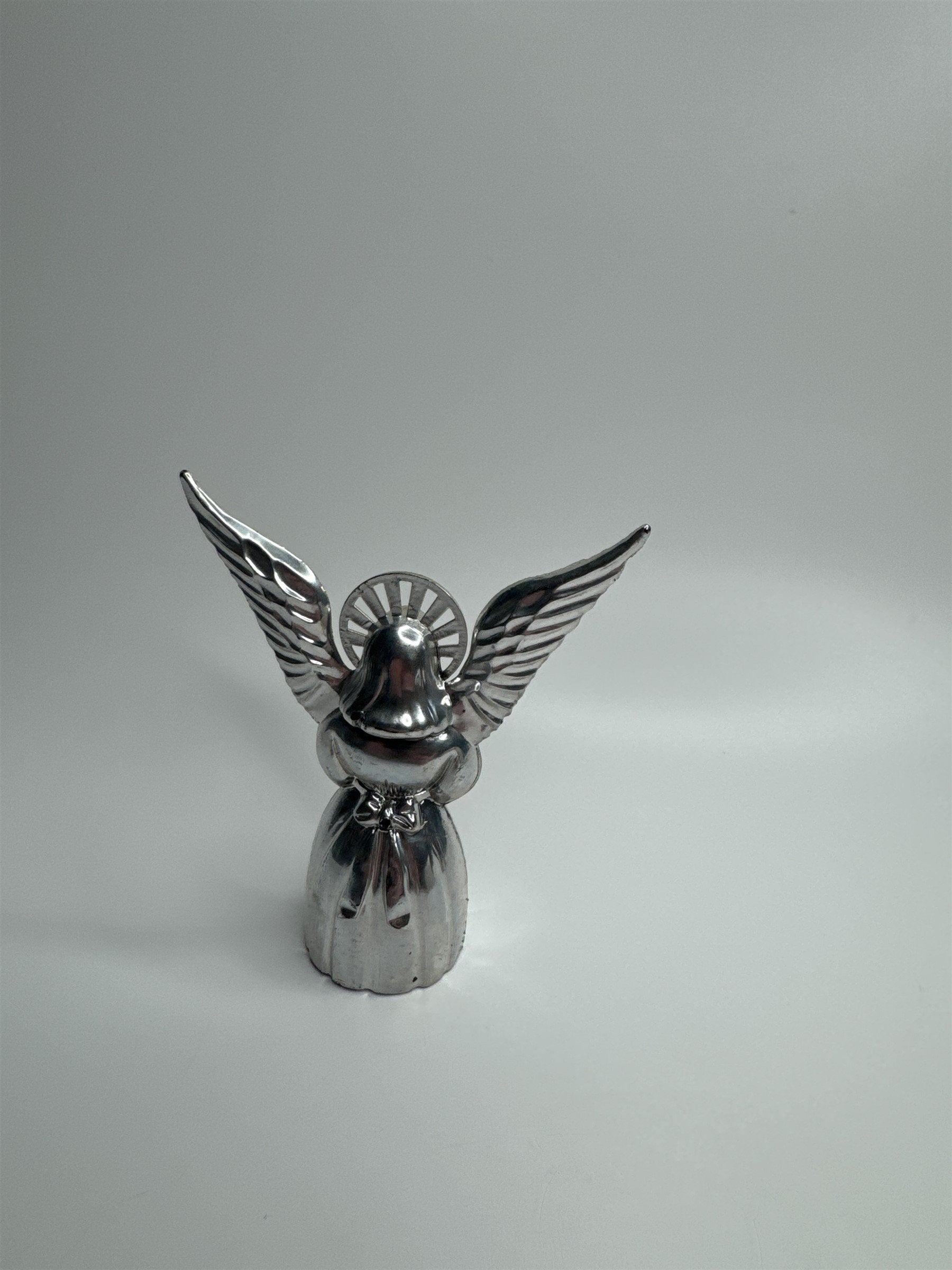 Vintage Hard Plastic Nativity Angel Christmas Decoration Ornament Light Topper
