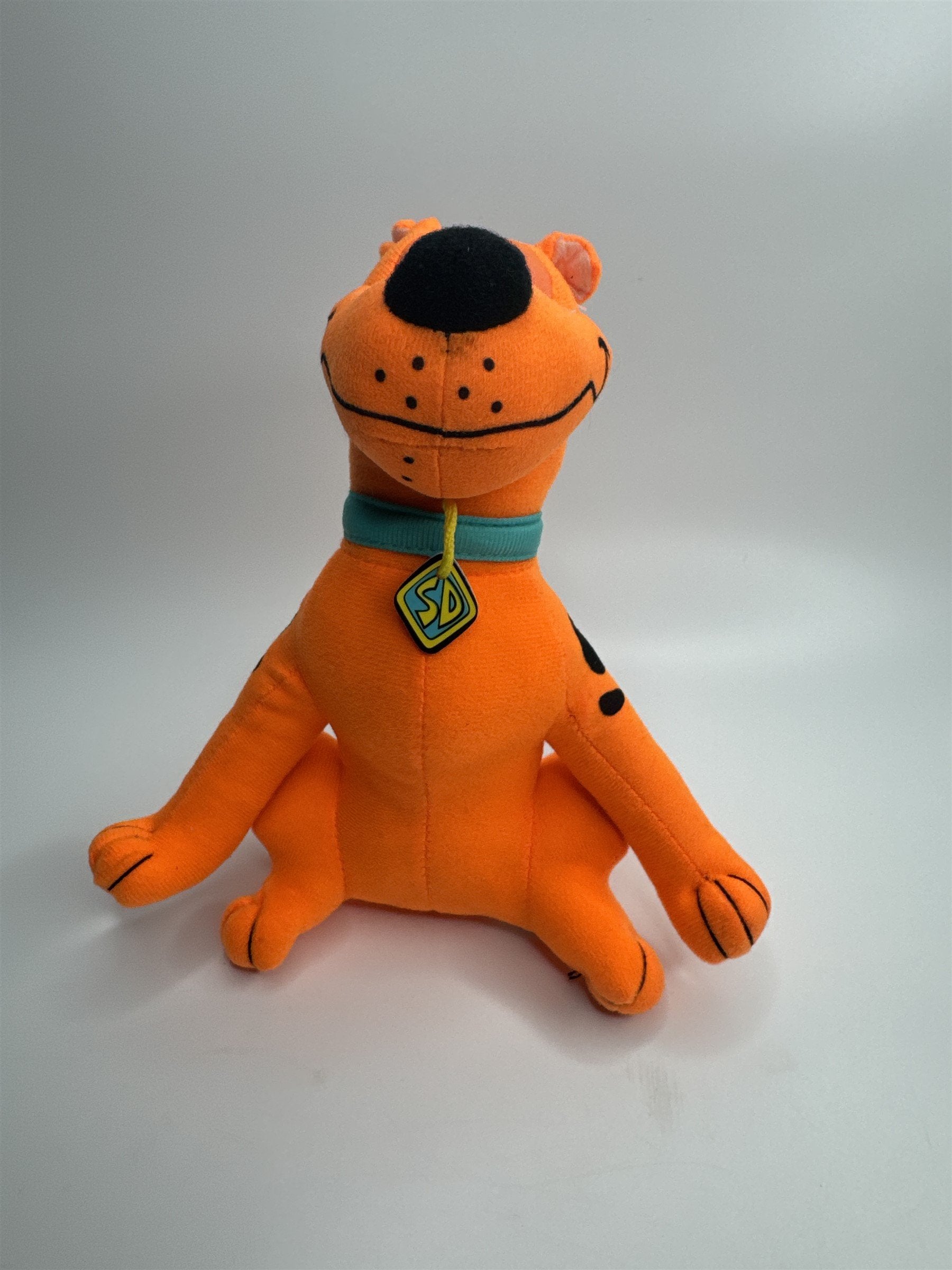 NWOT Toy Factory Scooby Doo Plush Neon Orange Stuffed Animal Plush Toy Approx 8"