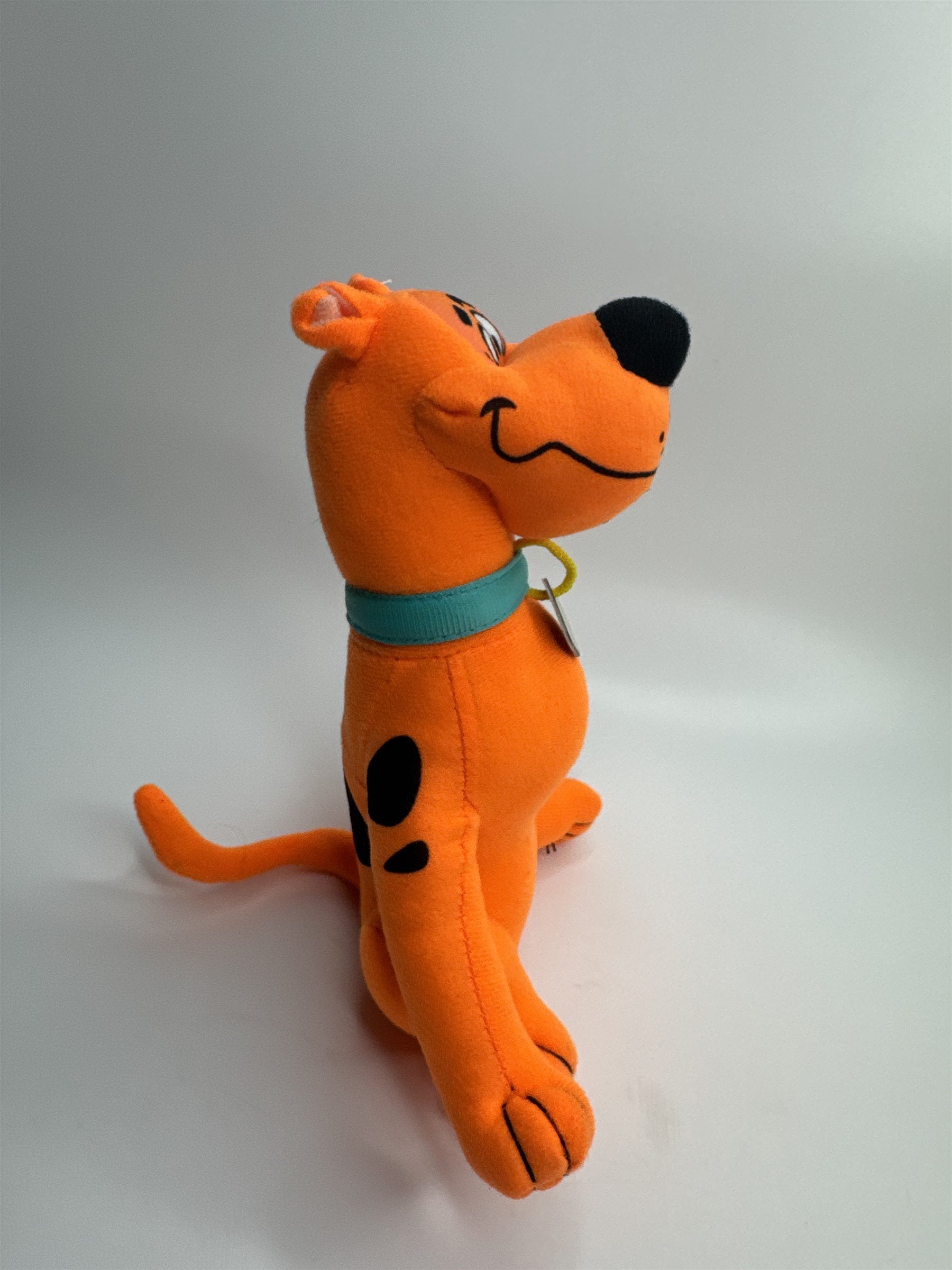 NWOT Toy Factory Scooby Doo Plush Neon Orange Stuffed Animal Plush Toy Approx 8"