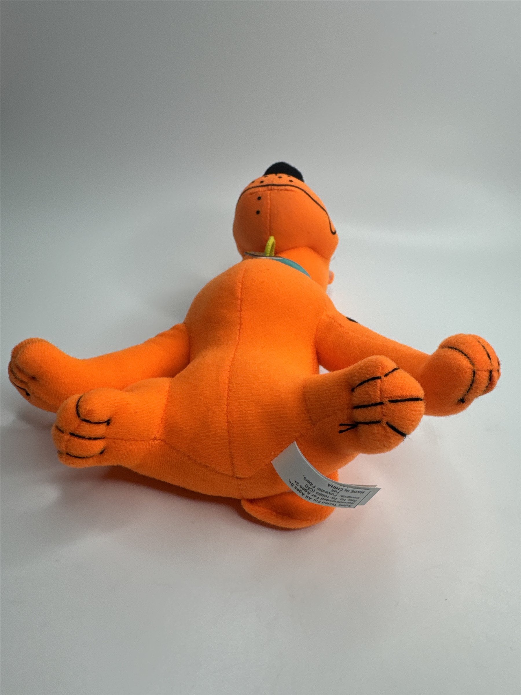 NWOT Toy Factory Scooby Doo Plush Neon Orange Stuffed Animal Plush Toy Approx 8"