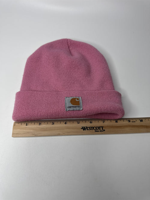 Carhartt Pink Childrens One Size Beanie Hat /w Logo