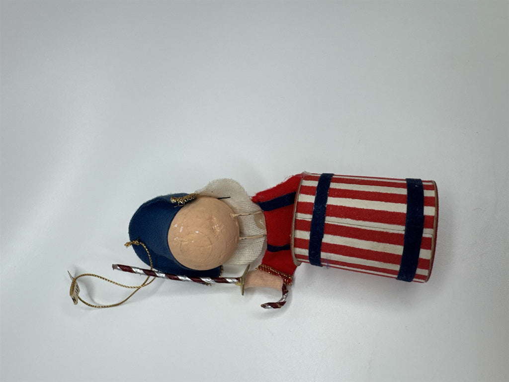 Vintage Holiday Christmas Pirate Paper Felt Unique Retro Ornament JAPAN American