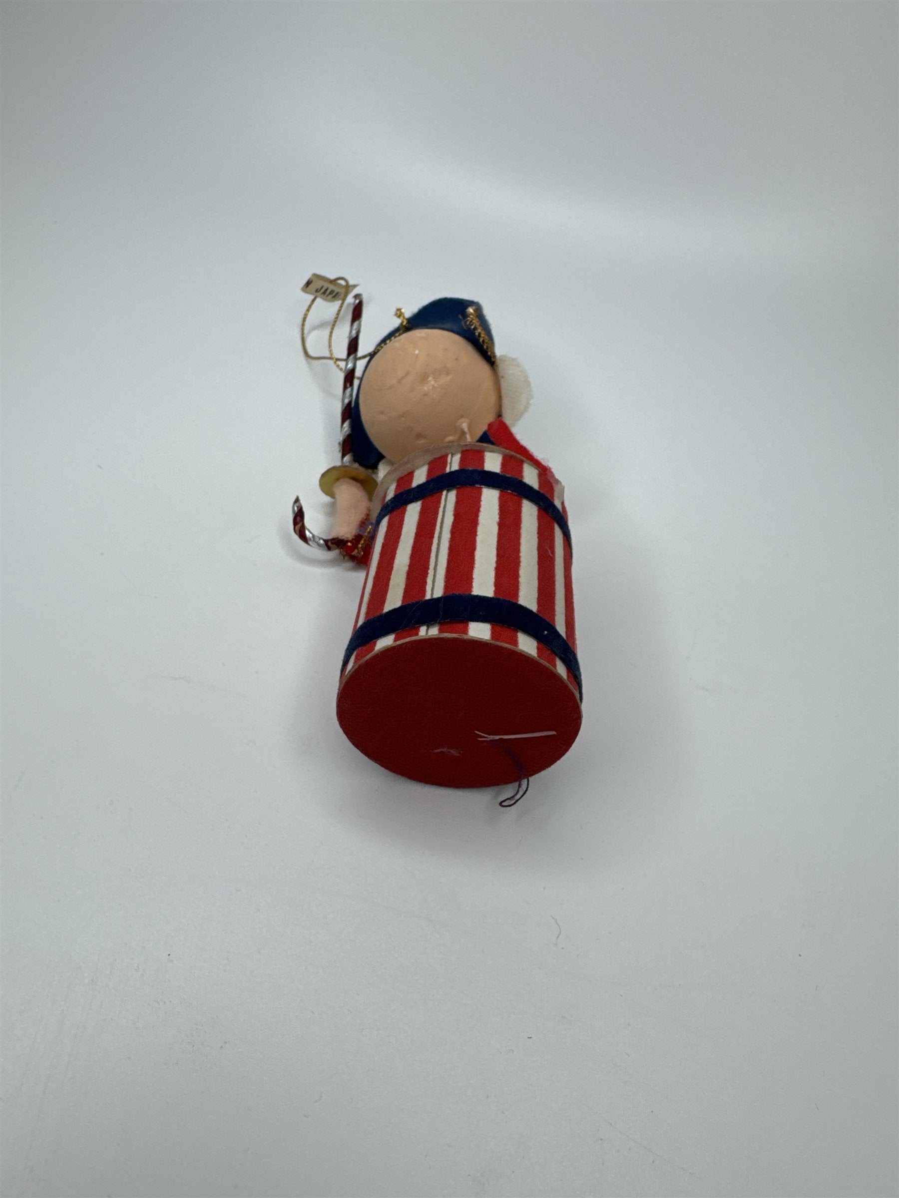 Vintage Holiday Christmas Pirate Paper Felt Unique Retro Ornament JAPAN American