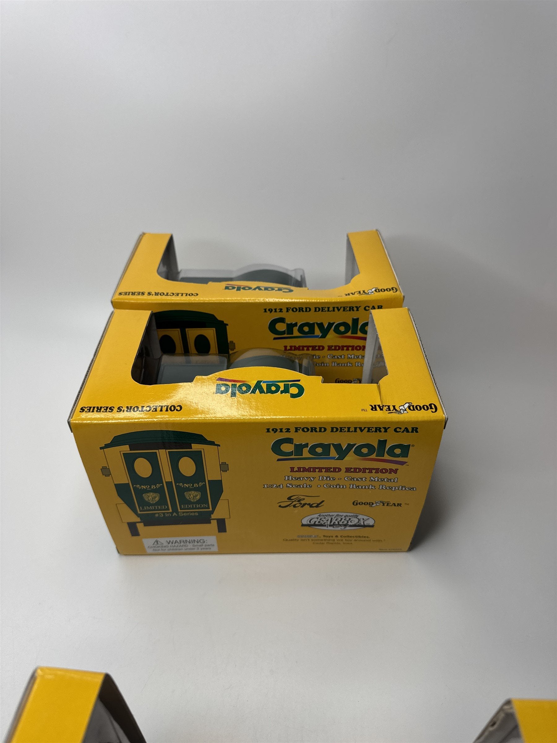 Gearbox Crayola 1912 Ford Bank #1 #2 #3 Complete Limited Edition Set of 3 NIB