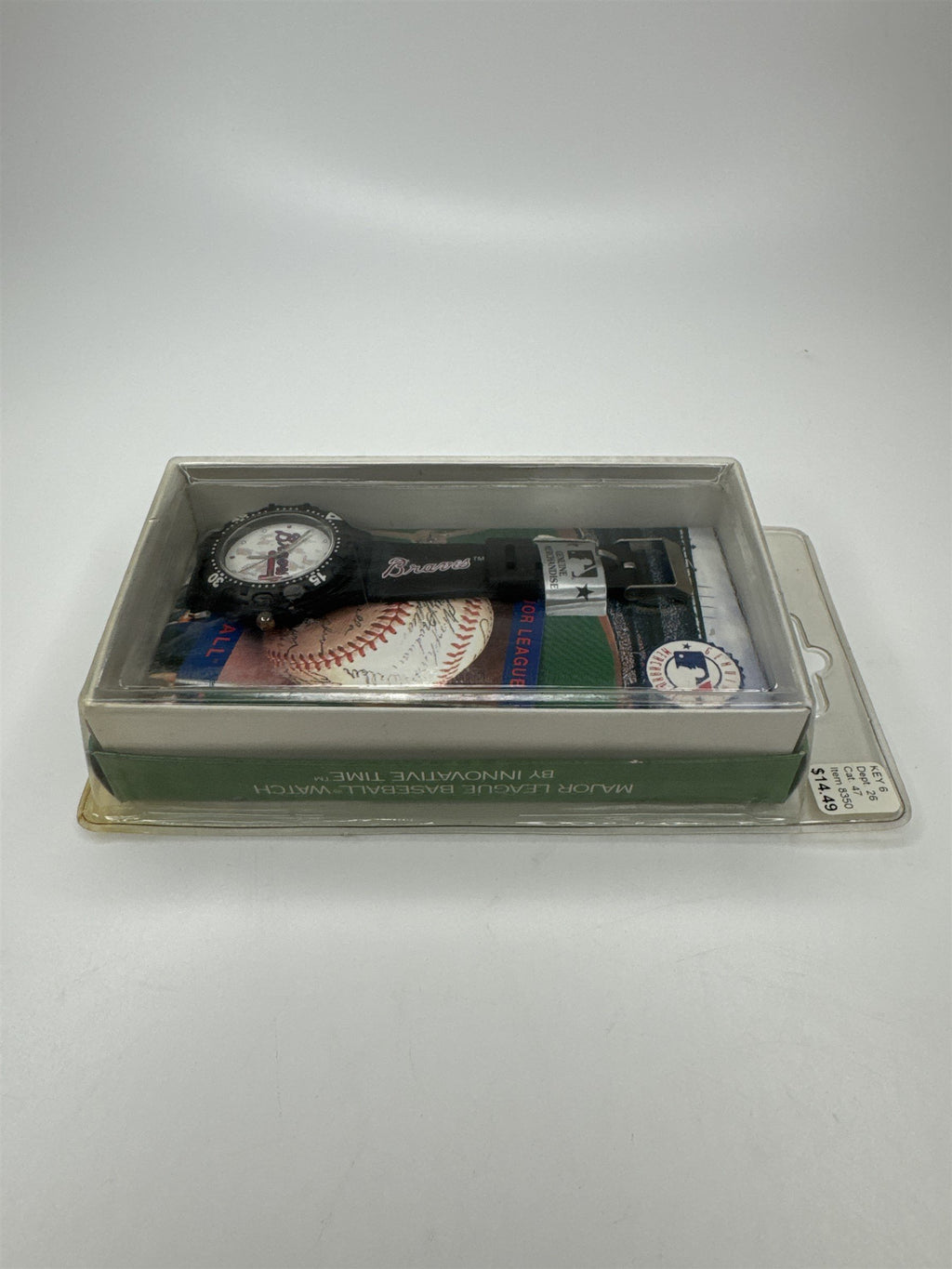 Official MLB 1995 Atlanta BRAVES Watch by Innovative Time NOS