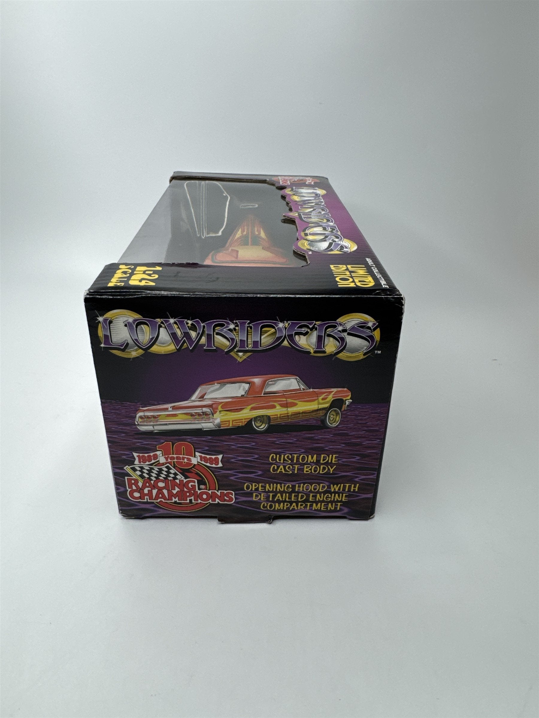 1999 Racing Champions 1:24 LOWRIDIN DREAMS Lowriders #4 1940 Orange Ford Coupe