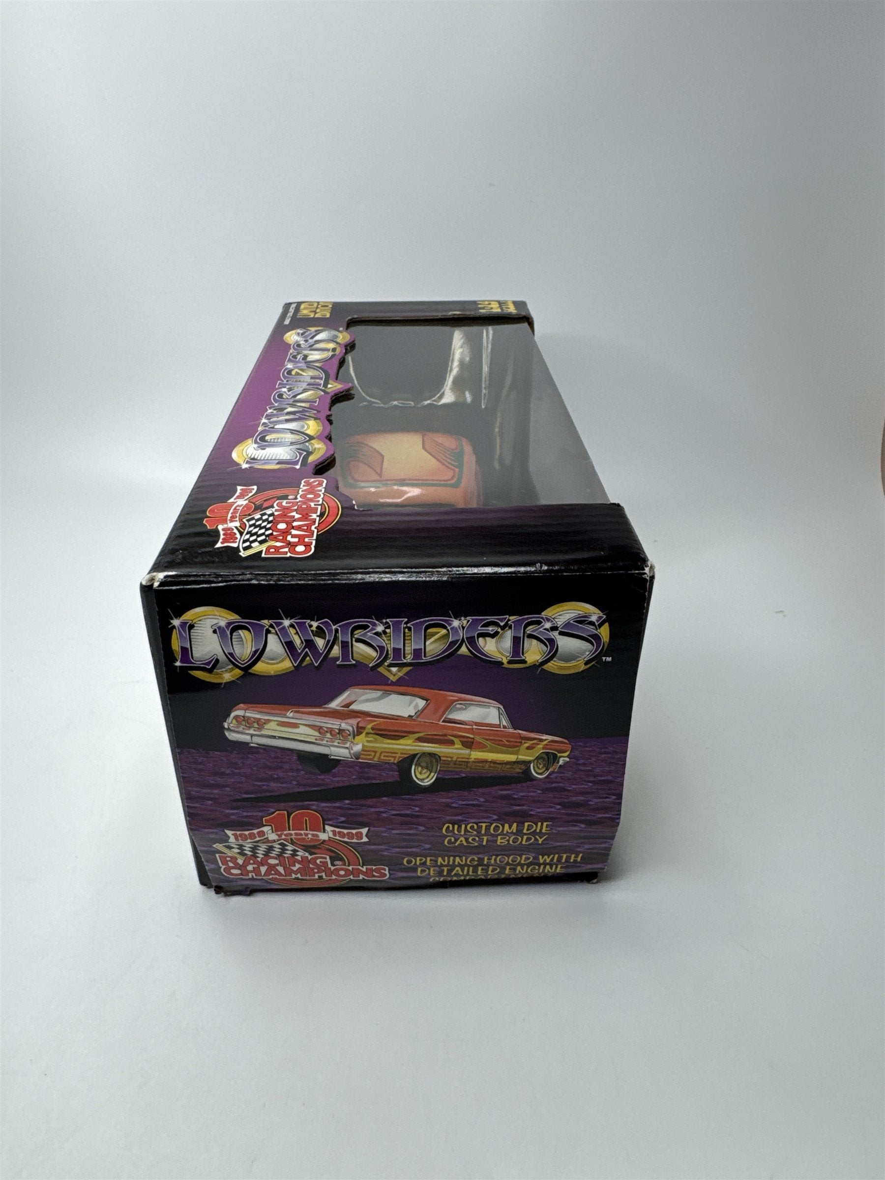1999 Racing Champions 1:24 LOWRIDIN DREAMS Lowriders #4 1940 Orange Ford Coupe