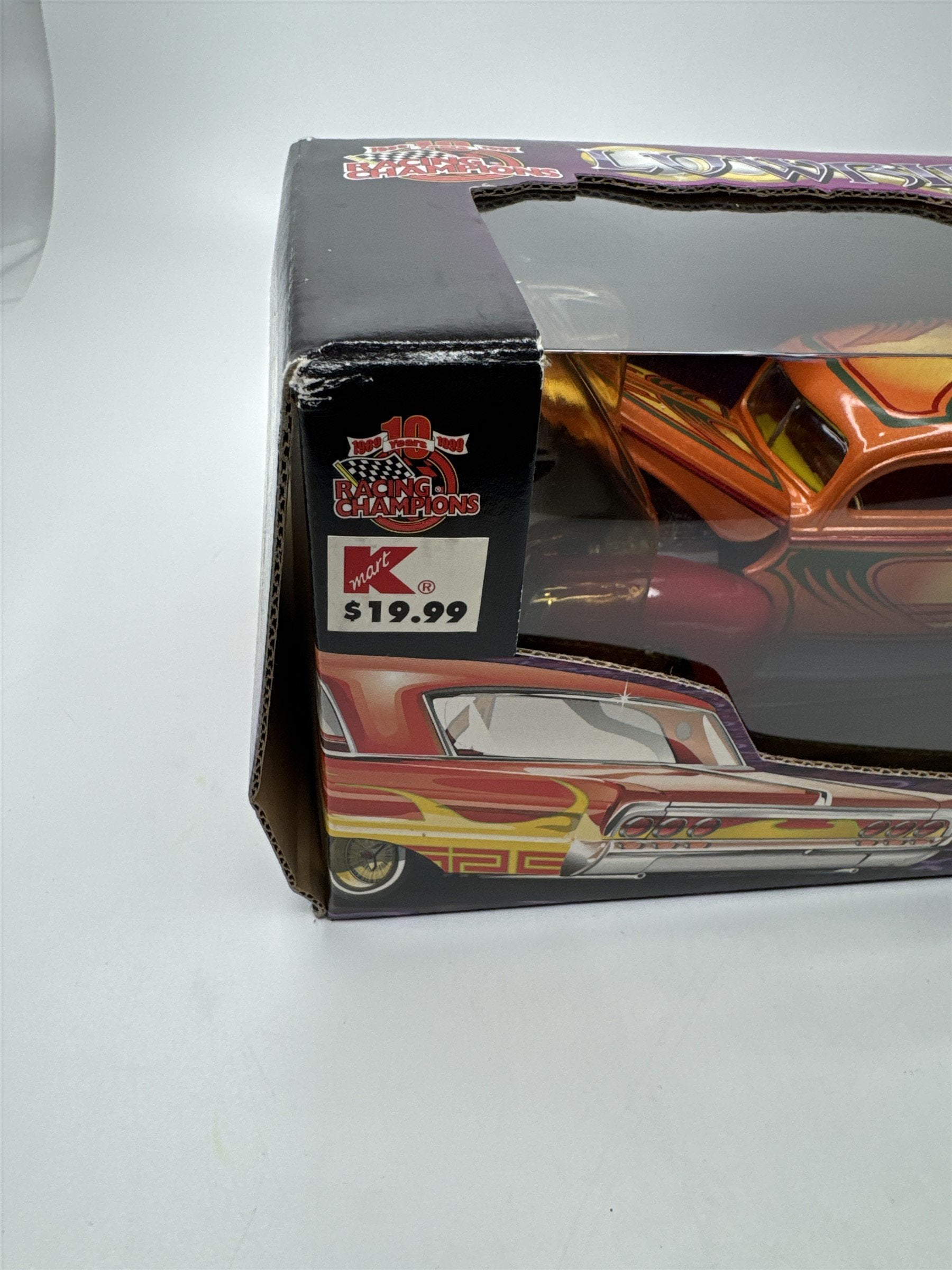 1999 Racing Champions 1:24 LOWRIDIN DREAMS Lowriders #4 1940 Orange Ford Coupe