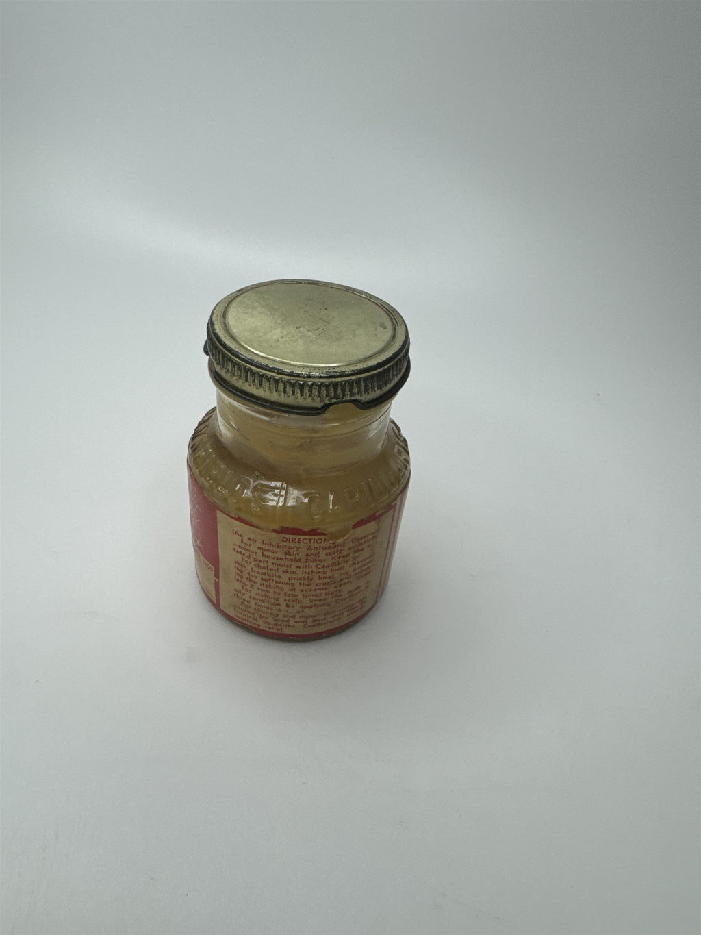 T. Hill NJ Mansfield's Capillaris-X Bell-Mack Laboratories Skincare Empty Jar