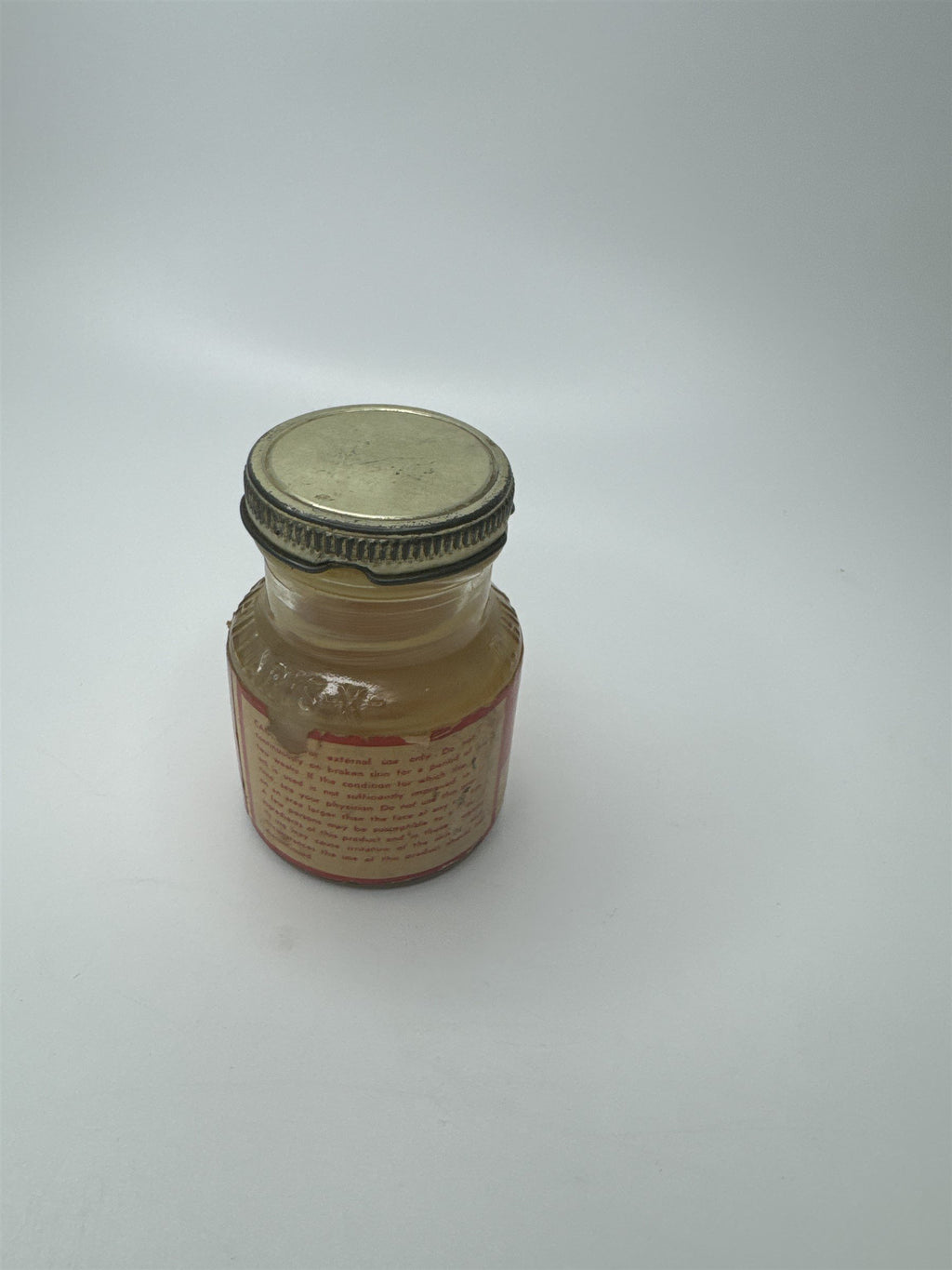 T. Hill NJ Mansfield's Capillaris-X Bell-Mack Laboratories Skincare Empty Jar