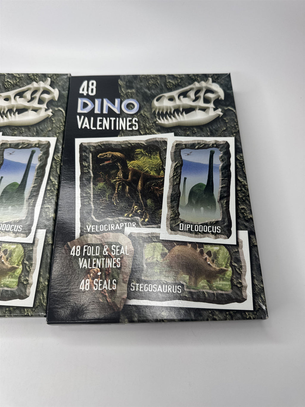 2 Boxes of DINO Valentines Day Cards 48ct Per Box Dino-Mite Designs Scranton PA