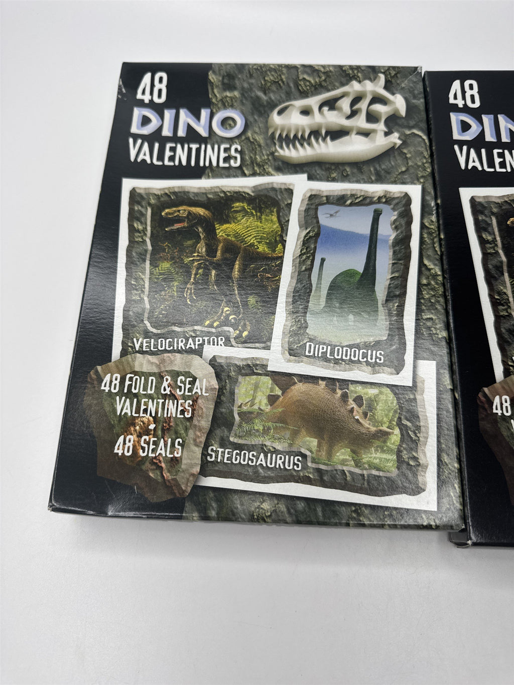 2 Boxes of DINO Valentines Day Cards 48ct Per Box Dino-Mite Designs Scranton PA