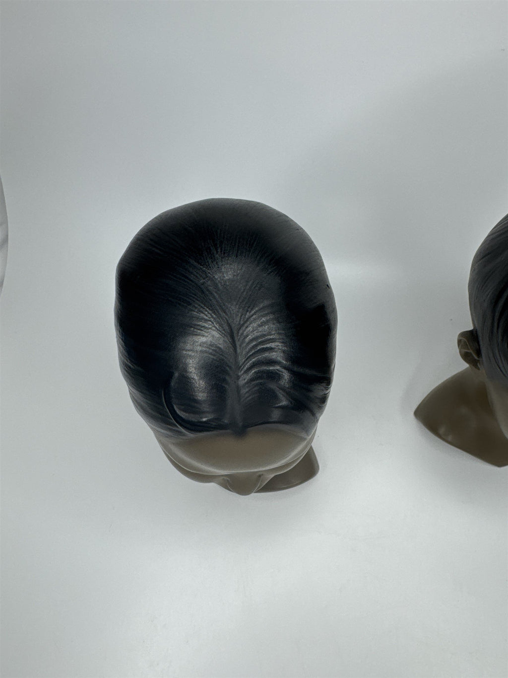 Set of 2 Vintage 1960s MCM Chalkware Unmarked MARWAL(?) Polynesian Busts