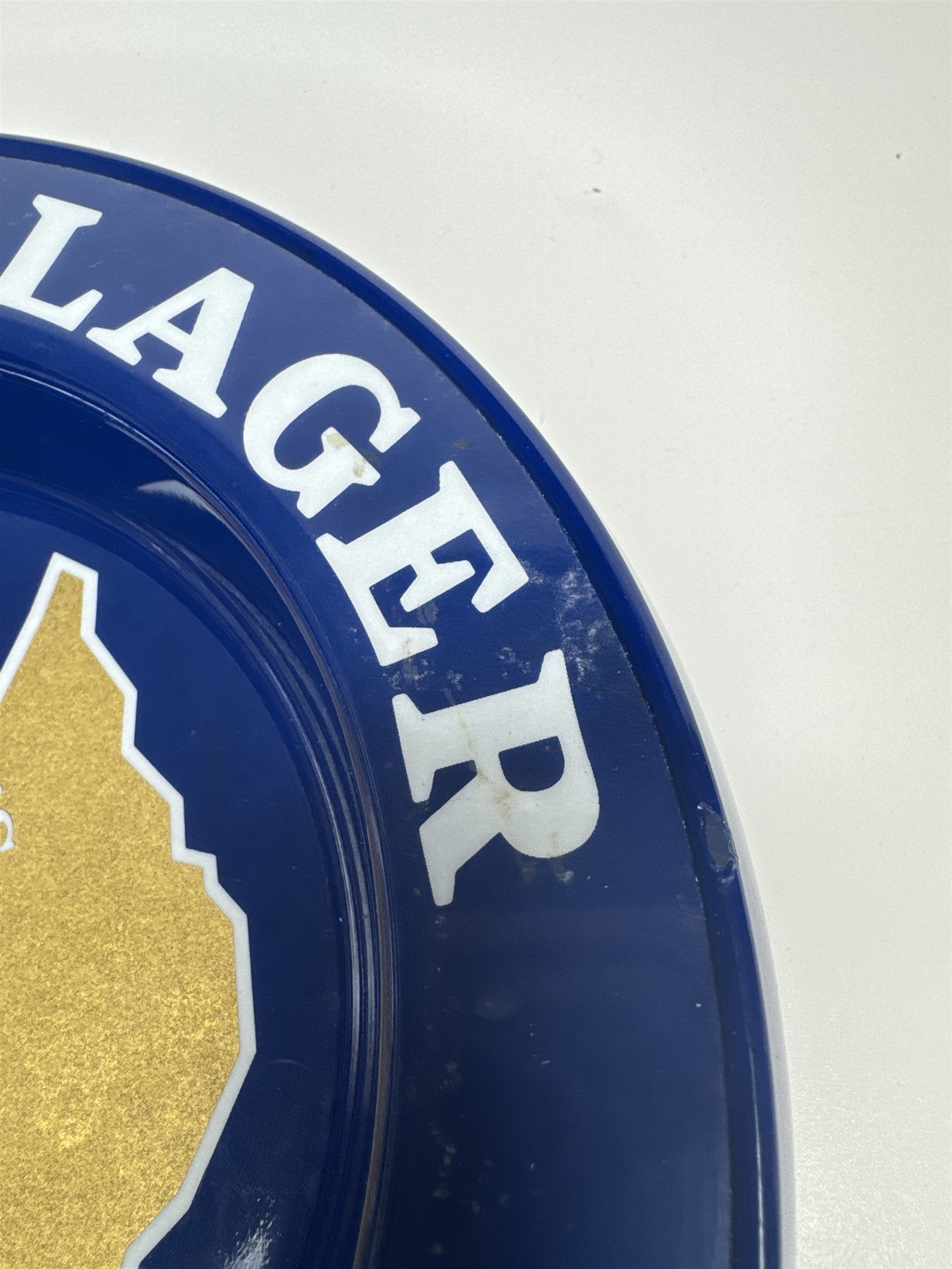 Vintage Foster's Lager The Amber Nectar Bar Tray Melamaster Great Britain