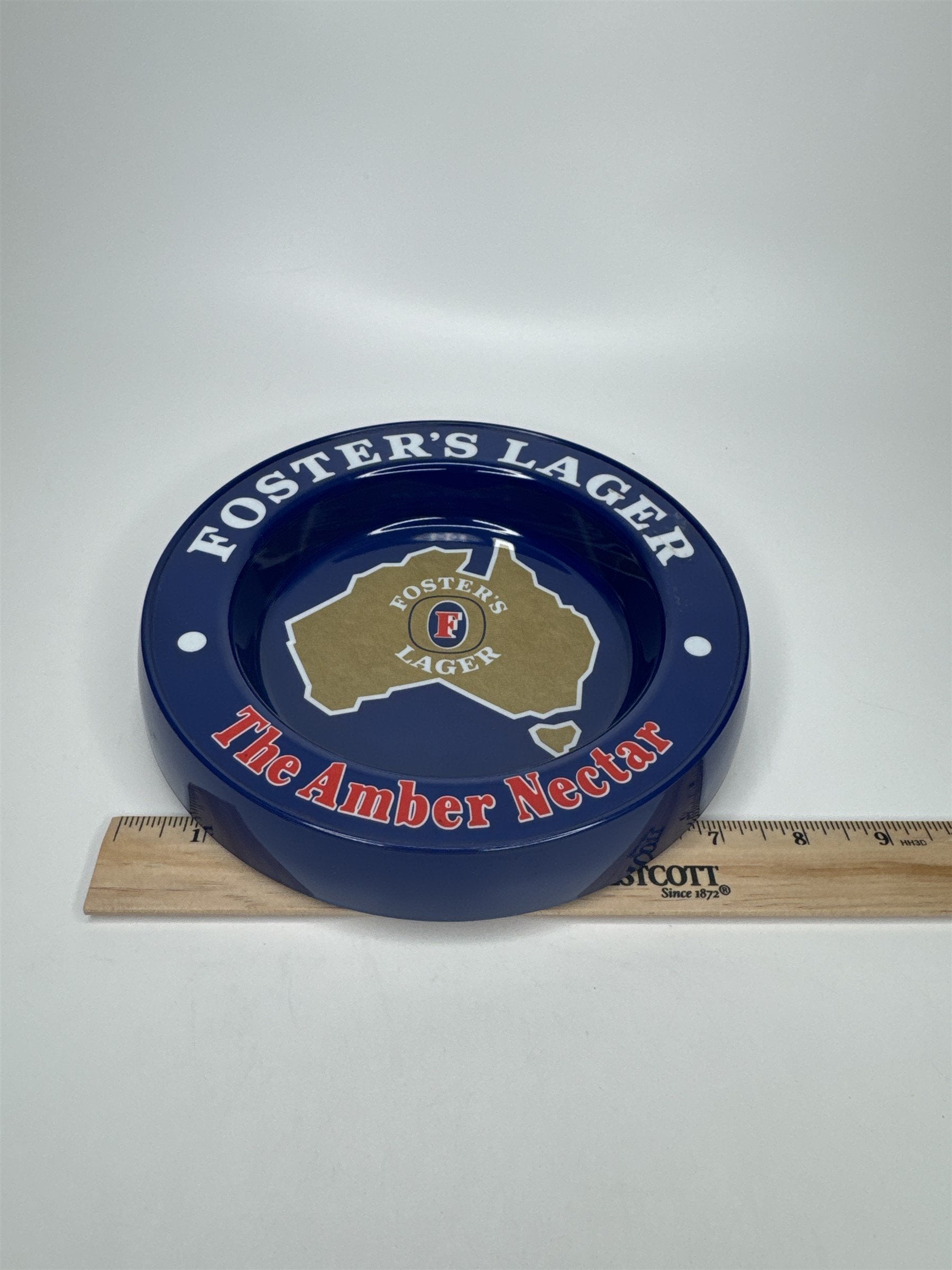 Vintage Foster's Lager The Amber Nectar Bar Tray Melamaster Great Britain