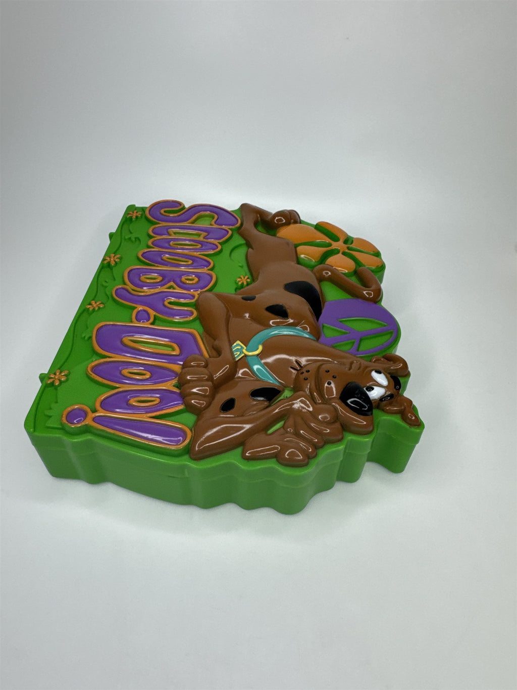 Flying Colors Green Scooby-Doo Storage Box Coloring Box *BROKEN LATCH*