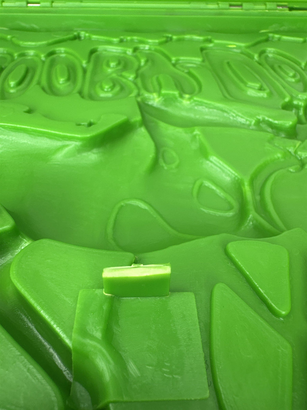 Flying Colors Green Scooby-Doo Storage Box Coloring Box *BROKEN LATCH*