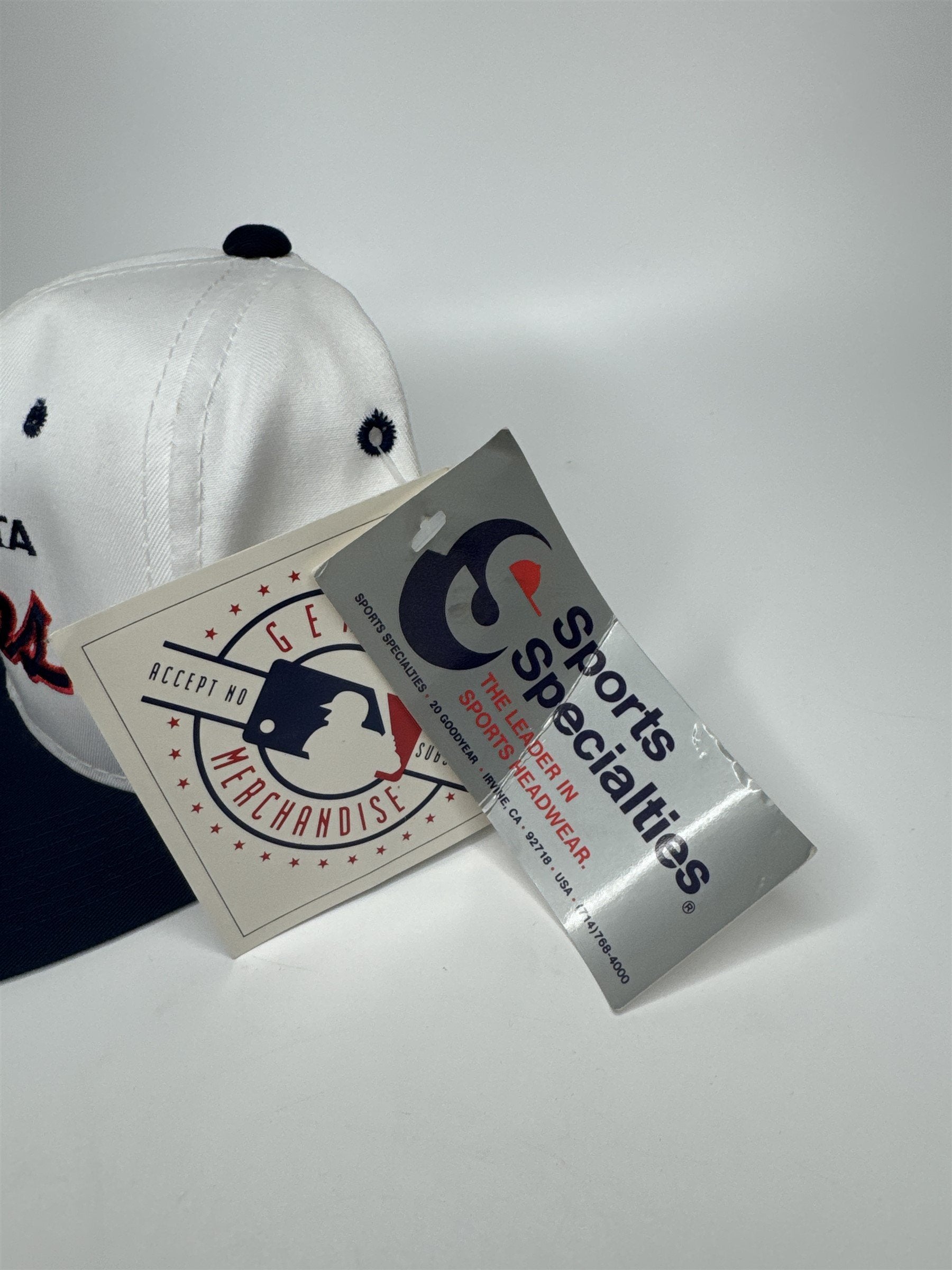 VTG 90s Minnesota Twins Snapback Sports Specialties White Logo Hat