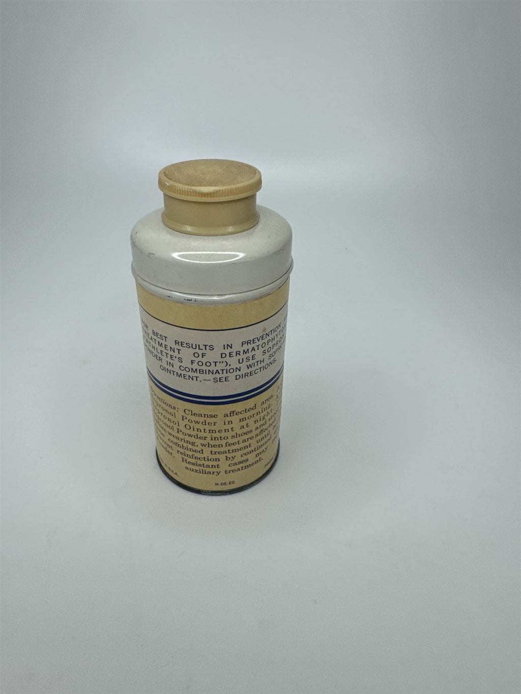 Vintage 2oz Sopronol Powder Improved Wyeth Laboratories Phila. PA *Seems Full*