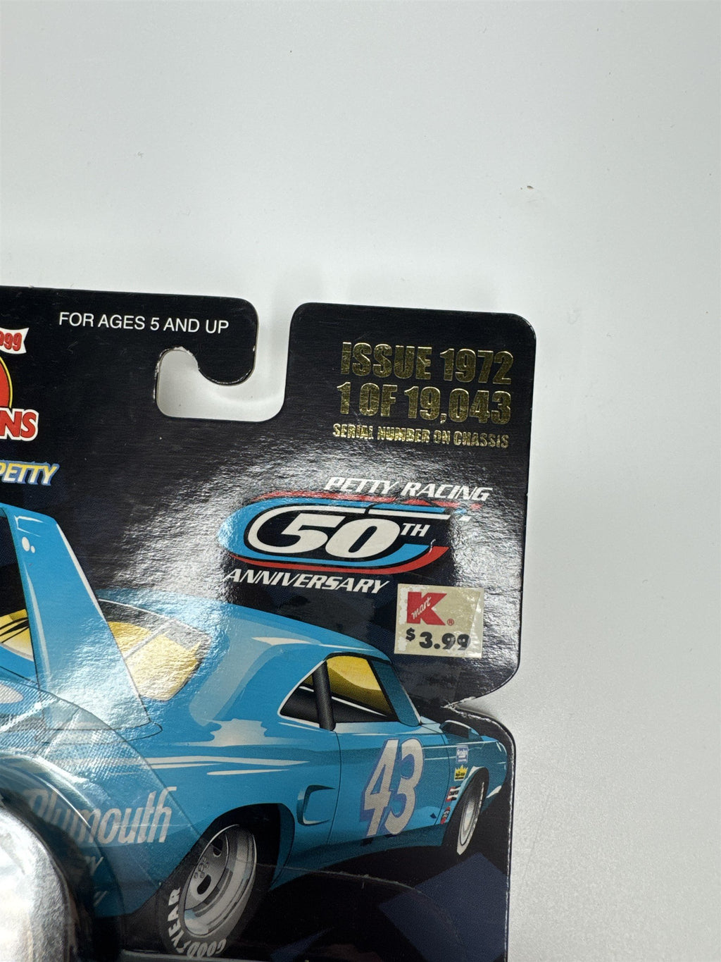 Vintage Racing Champions 5 Decades of Petty #43 Issue 1972 Richard Petty Diecast