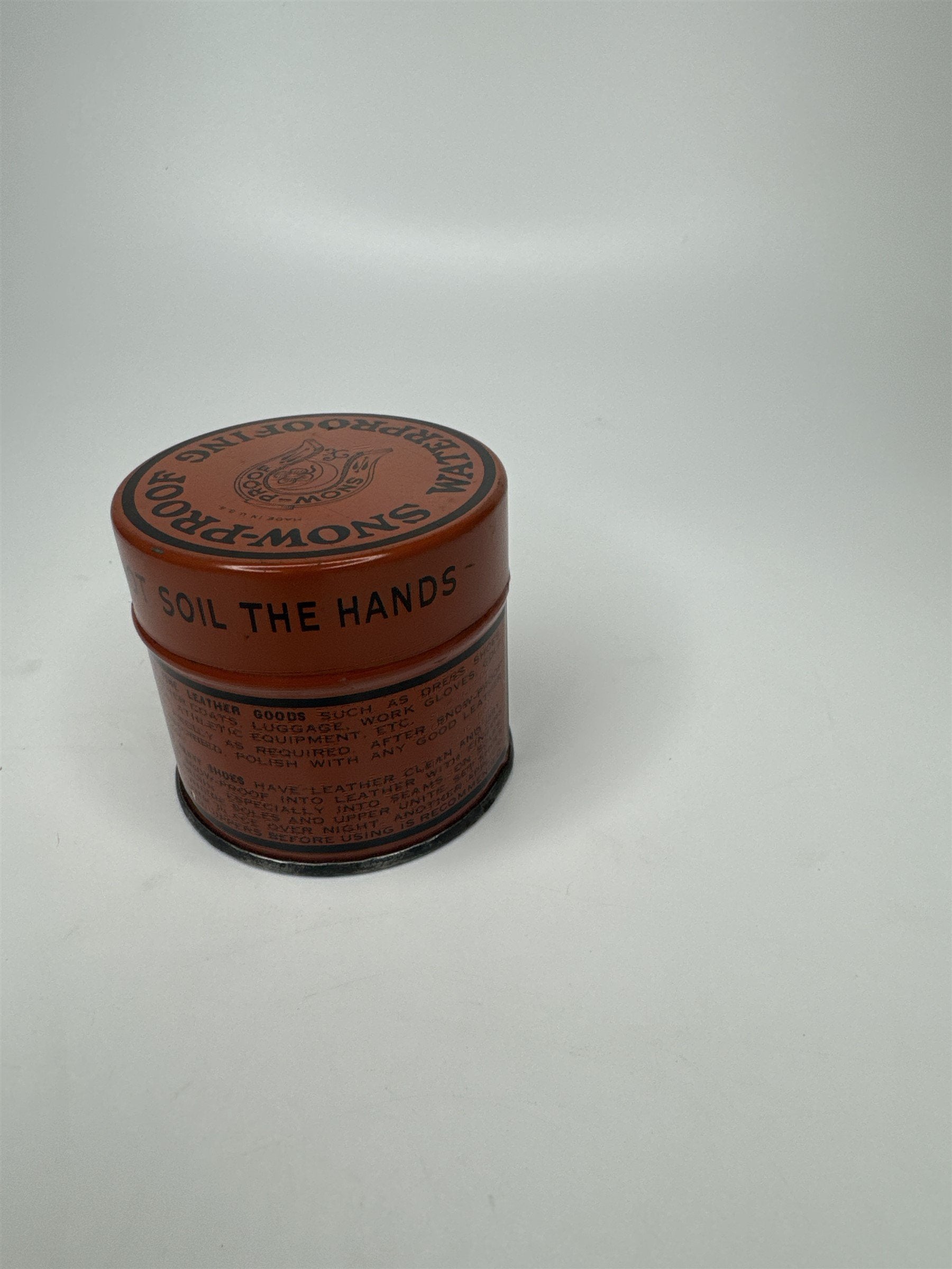 Vintage SNOW-PROOF Waterproofing for Leather (Has Some Left!!)