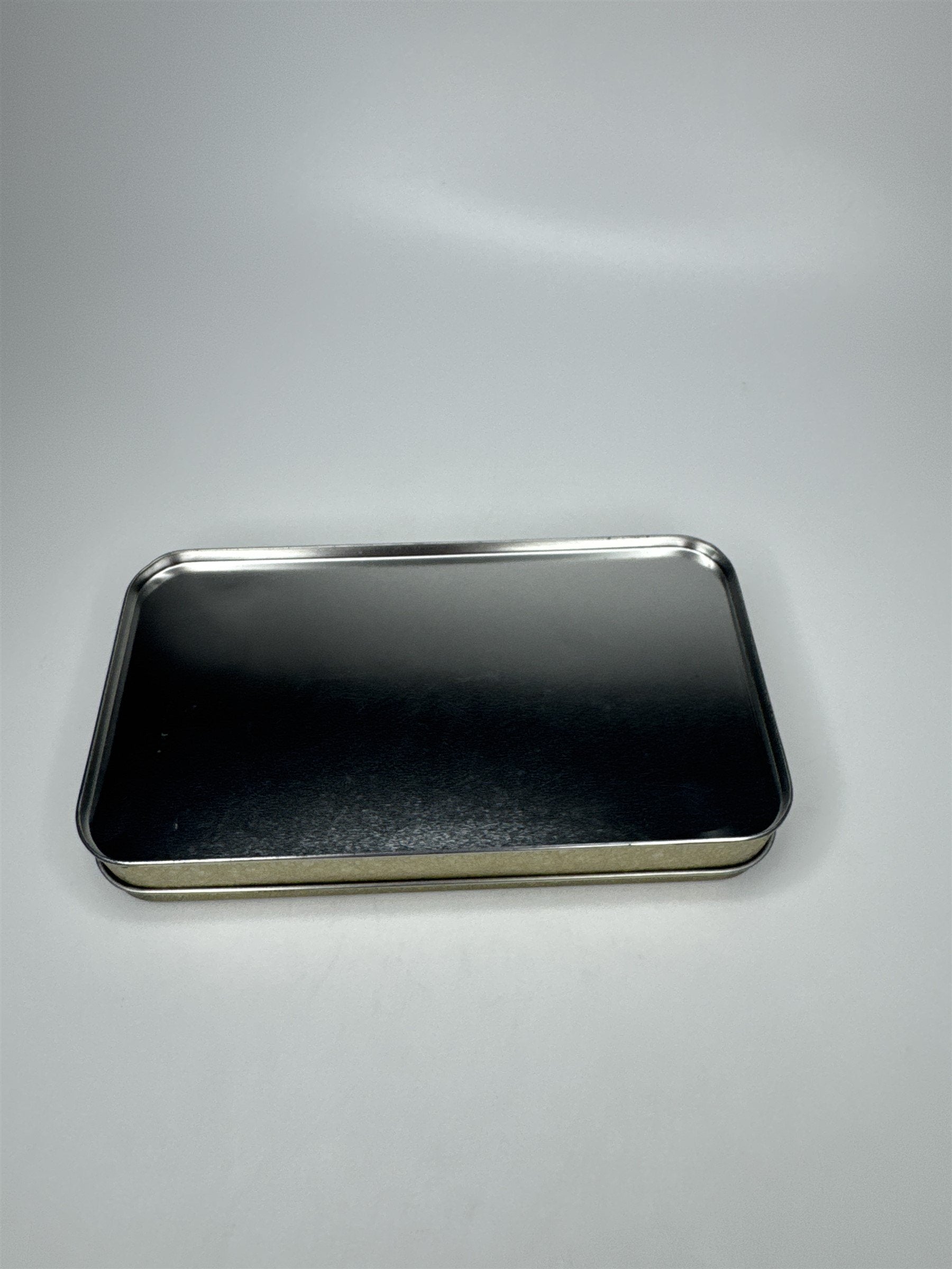 Vintage Wrangler HERO Silver Edition Gold-Tone Empty Wallet Tin Only