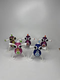 2006 McDonalds Zizzle Toys Lot of 5 iZ Robot Action Figure Toys