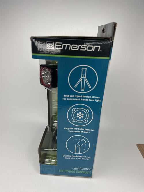 Emerson Dual Function LED Tripod and Handheld Flashlight 2-in-1 Tool Fathers Day
