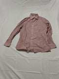 Brooks Brothers Mens 17-34 Casual Dress Shirt Red/White Stripe Milano Slim-Fit*