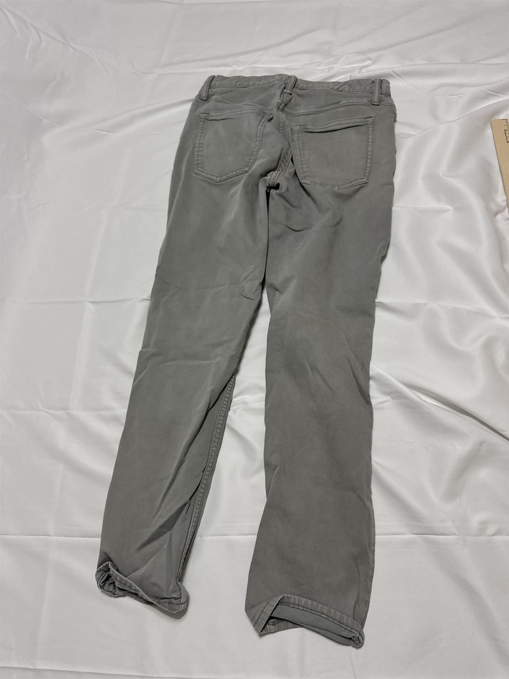 Mens Old Navy Slim Built-In Flex Gray Casual Pants 29x30