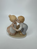 Vintage 1991 HOMCO Circle of Friends Masterpiece First Kiss Figurine