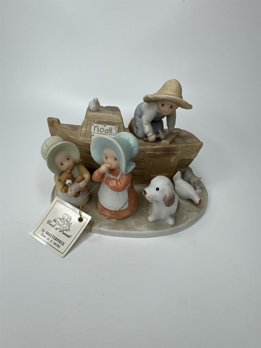 Vintage 1995 HOMCO Circle of Friends Masterpiece Noah's Ark Hebrews 11:7